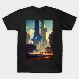 Cyberpunk City Series T-Shirt